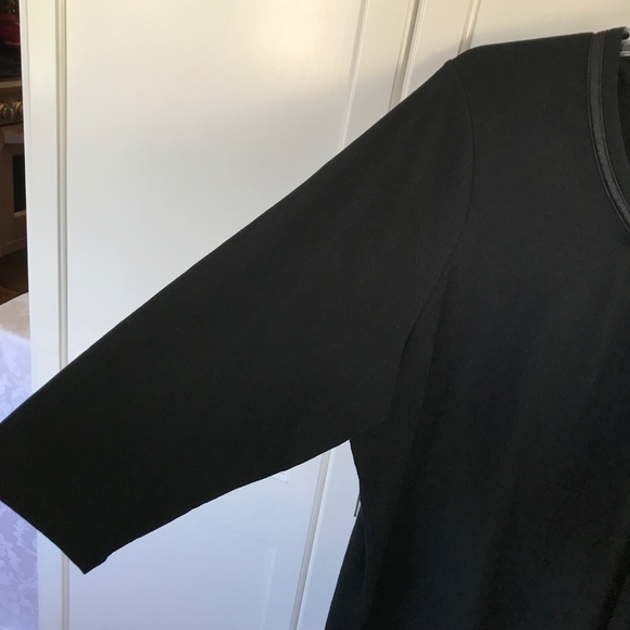 CROFT & BARROW Cotton Rosette Scoop Neck Tunic Dressy Tee Women’s Plus Size 3X - Picture 7 of 15